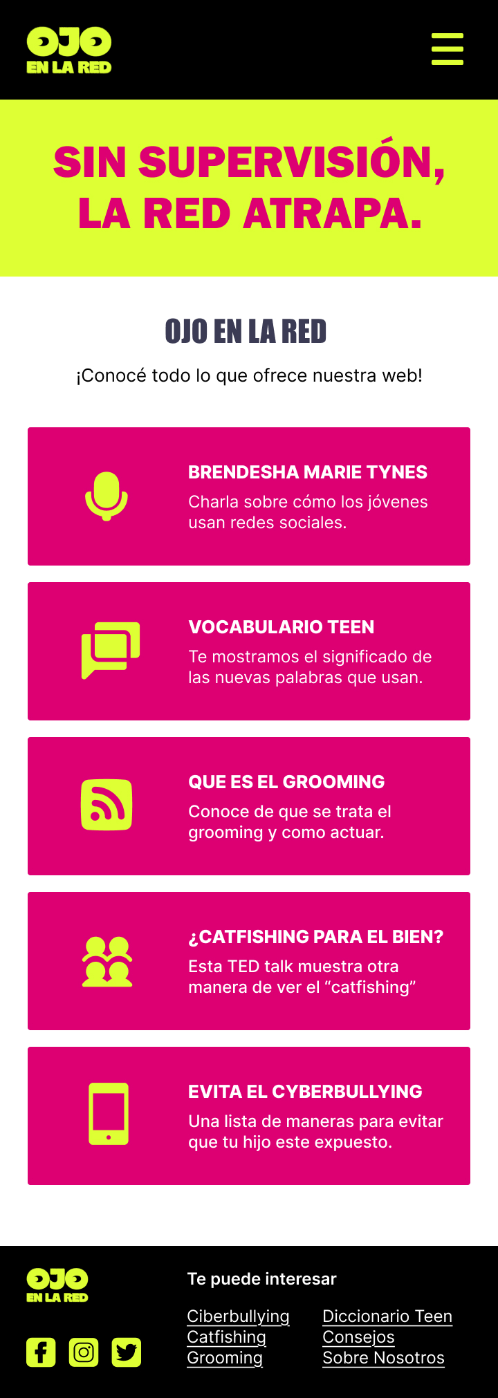 mockup web movil